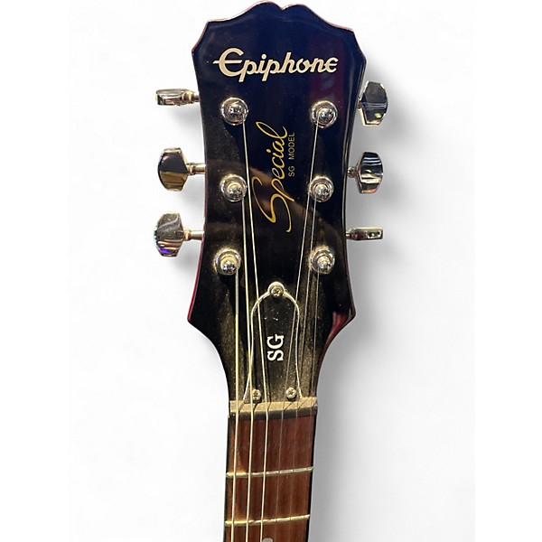 Used Epiphone SG Special Bolt On Cherry Solid Body Electric Guitar