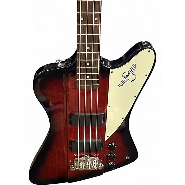 Used Epiphone Thunderbird IV Bolt On 2 Tone Sunburst Electric Bass Guitar