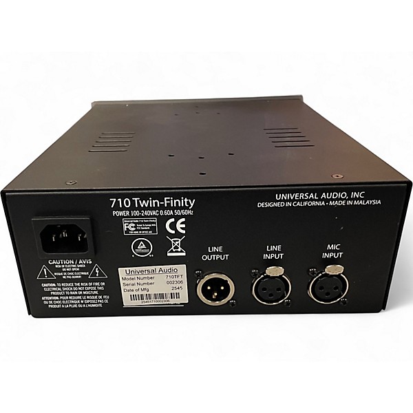 Used Universal Audio 710TF Microphone Preamp