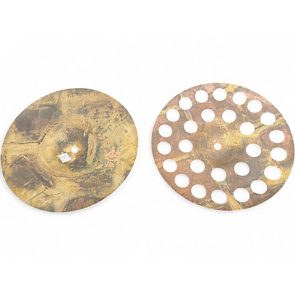 Used SABIAN 10in AA Sick Hats Hi Hat Pair Cymbal