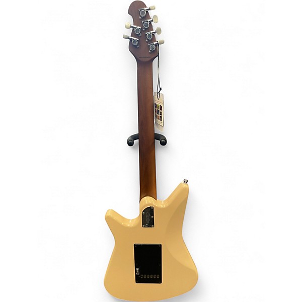 Used Sterling by Music Man Albert Lee al40p Cream Solid Body Electric Guitar