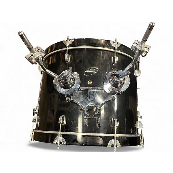 Used Ludwig 6 Piece Rocker Elite Black Drum Kit