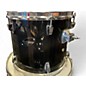 Used Ludwig 6 Piece Rocker Elite Black Drum Kit