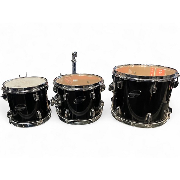 Used Ludwig 6 Piece Rocker Elite Black Drum Kit