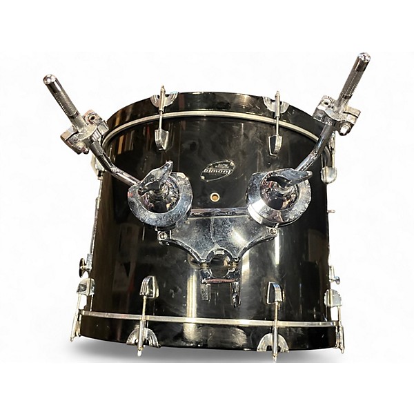 Used Ludwig 6 Piece Rocker Elite Black Drum Kit