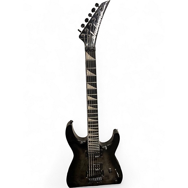 Used Jackson JS32 Dinky Trans Black Solid Body Electric Guitar