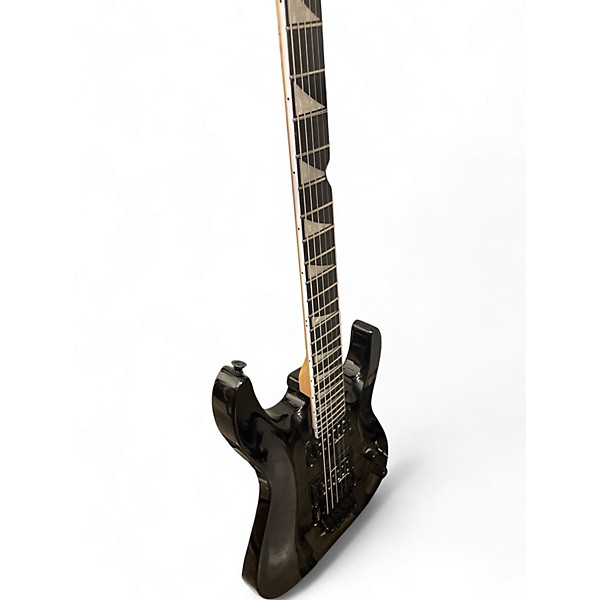 Used Jackson JS32 Dinky Trans Black Solid Body Electric Guitar