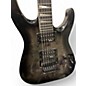 Used Jackson JS32 Dinky Trans Black Solid Body Electric Guitar