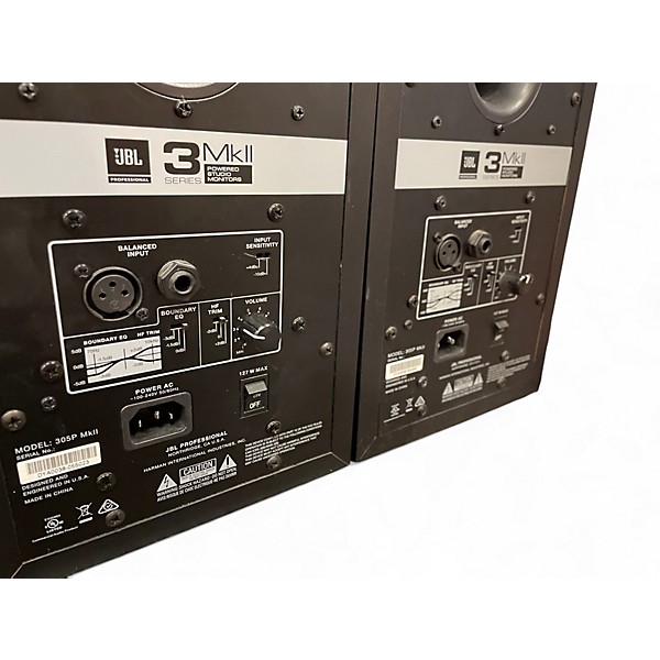 Used JBL 305P MKII PAIR Powered Monitor