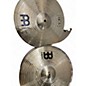 Used MEINL 14in HCS Hi Hat Pair Cymbal