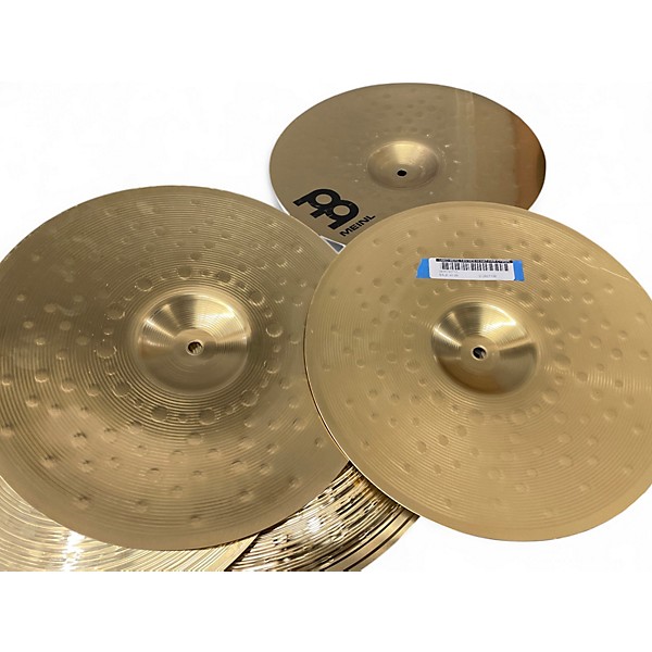 Used MEINL 14in HCS Hi Hat Pair Cymbal