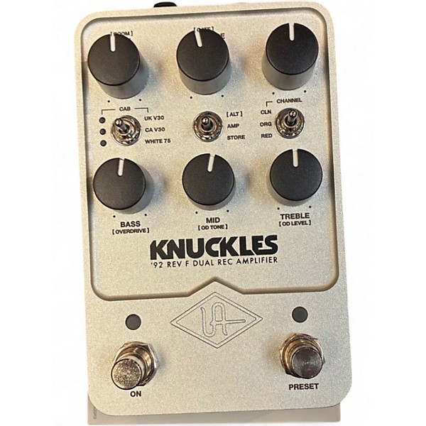 Used Universal Audio UAFX Knuckles '92 Rev F Dual Rec Amplifier Effect Processor