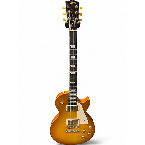 Used Gibson 1950S Tribute Les Paul Studio Honey Burst Solid Body Electric Guitar