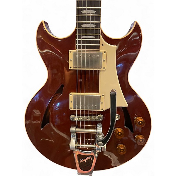 Used Gibson Johnny A Standard Trans Brown Hollow Body Electric Guitar