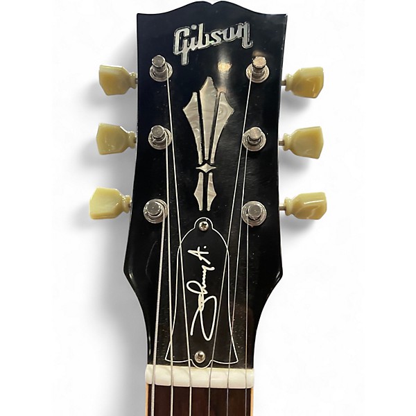 Used Gibson Johnny A Standard Trans Brown Hollow Body Electric Guitar