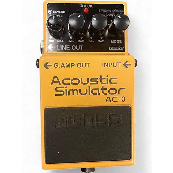 Used BOSS AC3 Acoustic Simulator Effect Pedal