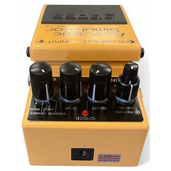 Used BOSS AC3 Acoustic Simulator Effect Pedal