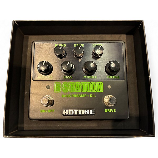 Used Hotone Effects B Station Bass Effect Pedal