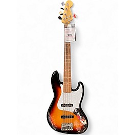 Used Fender Player Plus Jazz Bass V 3 Color Sunburst Electric Bass Guitar