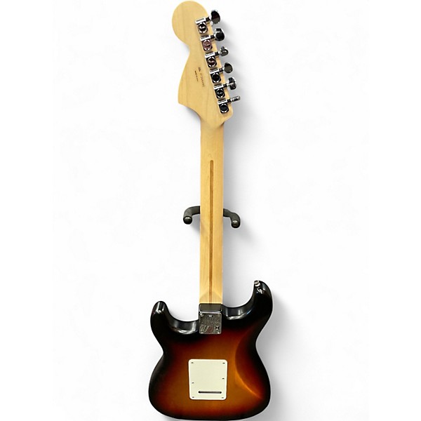 Used 2008 Fender Highway One Stratocaster HSS 3 Tone Sunburst Solid Body Electric Guitar