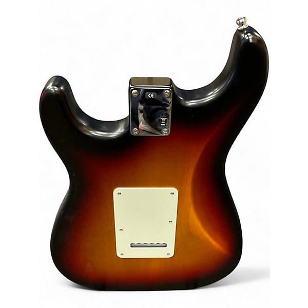 Used 2008 Fender Highway One Stratocaster HSS 3 Tone Sunburst Solid Body Electric Guitar