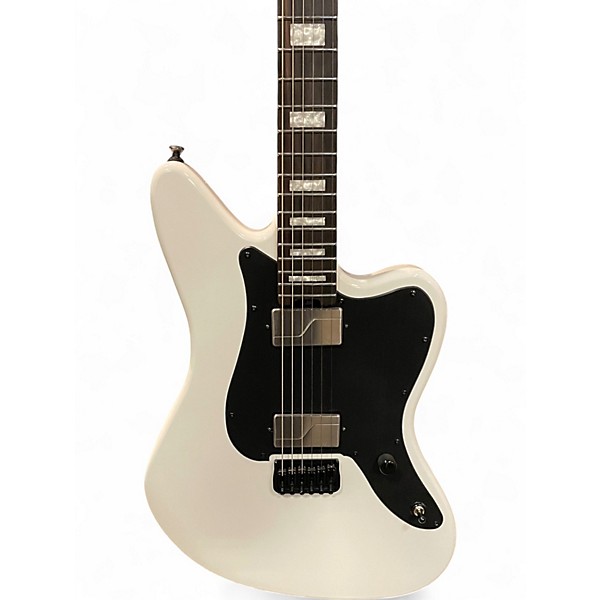 Used ESP LTD Deluxe XJ-2 Snow White Solid Body Electric Guitar