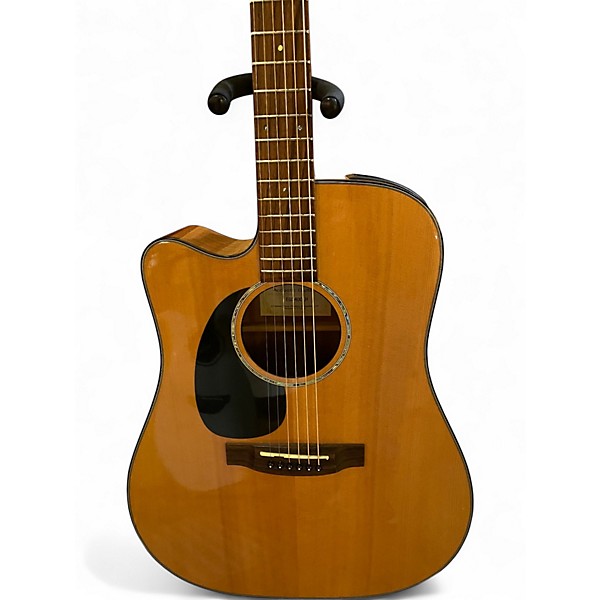 Used Takamine EG340CLH Natural Acoustic Electric Guitar