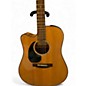 Used Takamine EG340CLH Natural Acoustic Electric Guitar