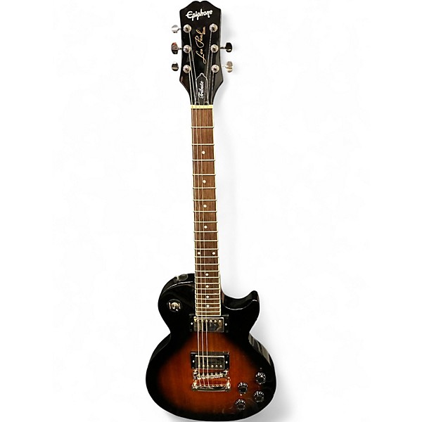 Used Epiphone LES PAUL TRIBUTE Vintage Sunburst Solid Body Electric Guitar