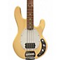 Used Sterling by Music Man Sub 4 Cream Electric Bass Guitar