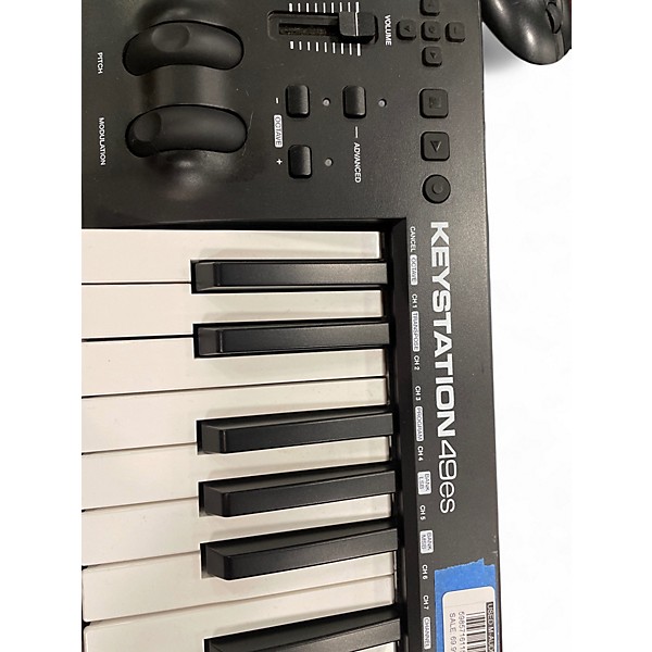 Used M-audio keystation 49es MIDI Controller