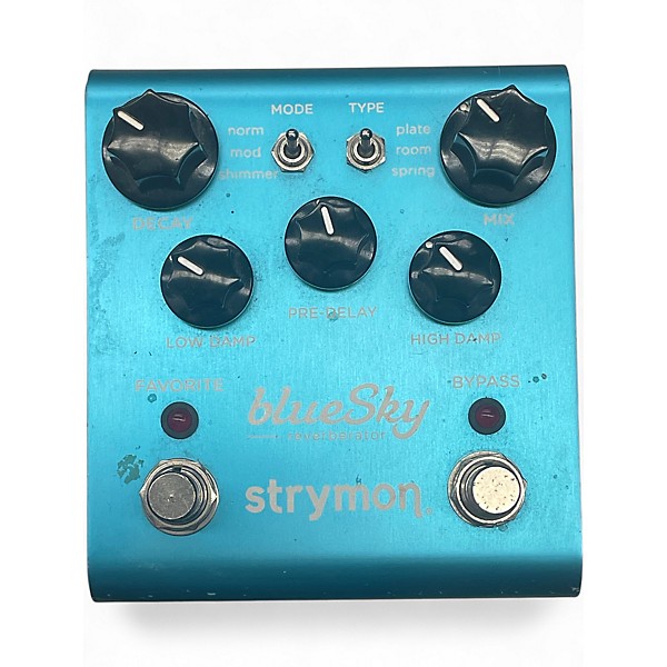 Used Strymon Bluesky Reverberator Effect Pedal