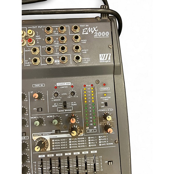 Used Yamaha EMX 2000 Powered Mixer