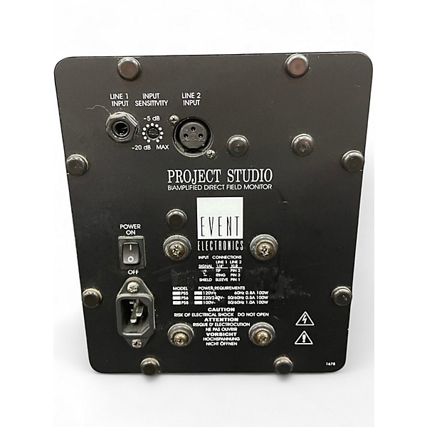 Used Event PS8 Pair Powered Monitor