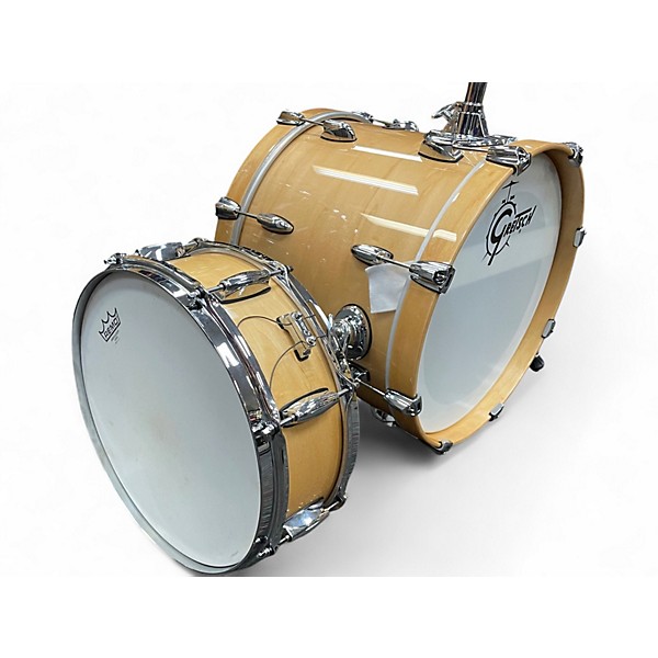 Used Gretsch Drums 4 Piece Renown Antique Natural Drum Kit