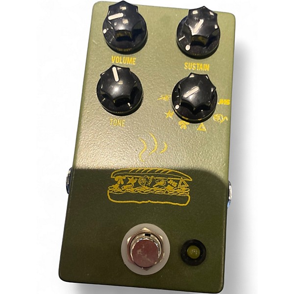 Used JHS Pedals Muffuletta Distortion Fuzz Effect Pedal