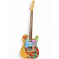Used Fender Jimmy Page Dragon Art Telecaster Natural Solid Body Electric Guitar thumbnail