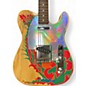 Used Fender Jimmy Page Dragon Art Telecaster Natural Solid Body Electric Guitar