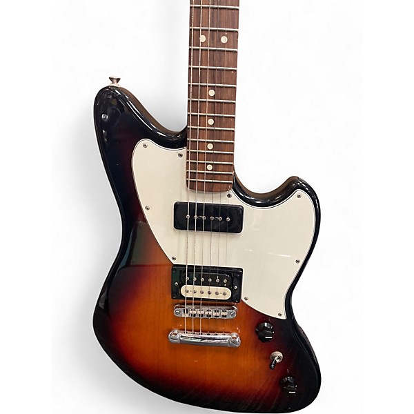 Used Fender The Powercaster 2 Color Sunburst Solid Body Electric Guitar