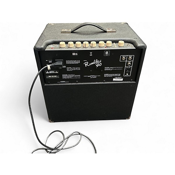 Used Fender Rumble V3 40W 1x10 Bass Combo Amp