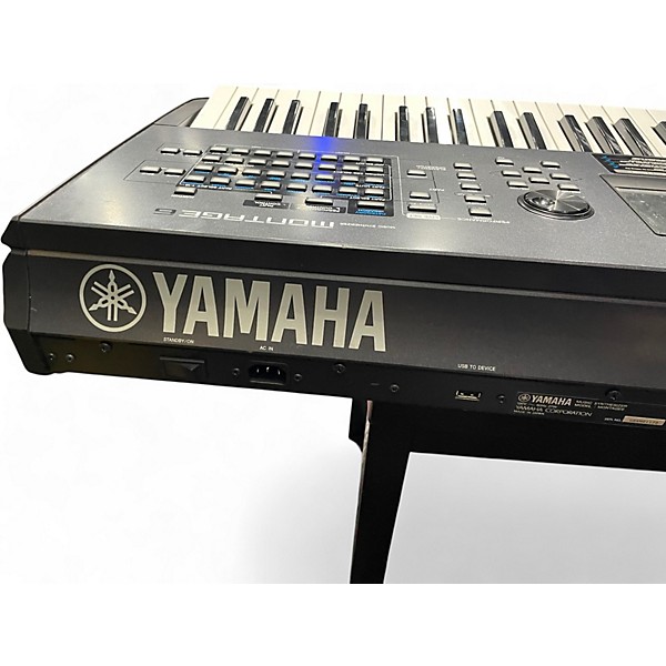 Used Yamaha Montage 6 61 Key Keyboard Workstation