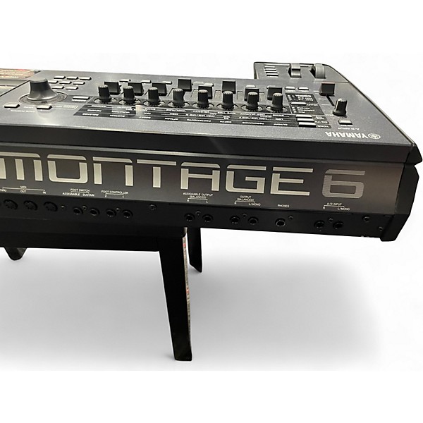 Used Yamaha Montage 6 61 Key Keyboard Workstation