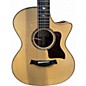 Used Taylor 814CE Natural Acoustic Electric Guitar thumbnail