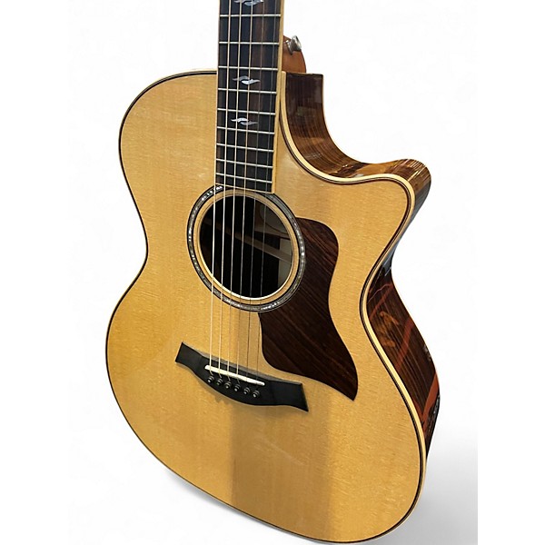 Used Taylor 814CE Natural Acoustic Electric Guitar