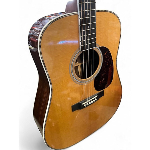Used Martin D35 Natural Acoustic Guitar