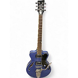Used Italia Maranello 61 Blue Hollow Body Electric Guitar
