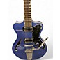 Used Italia Maranello 61 Blue Hollow Body Electric Guitar
