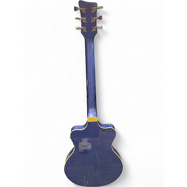 Used Italia Maranello 61 Blue Hollow Body Electric Guitar