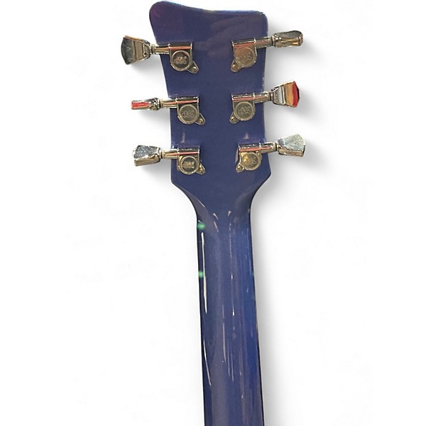 Used Italia Maranello 61 Blue Hollow Body Electric Guitar