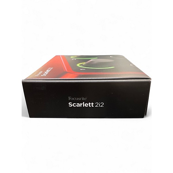 Used Focusrite Scarlett 2i2 Gen 4 Audio Interface